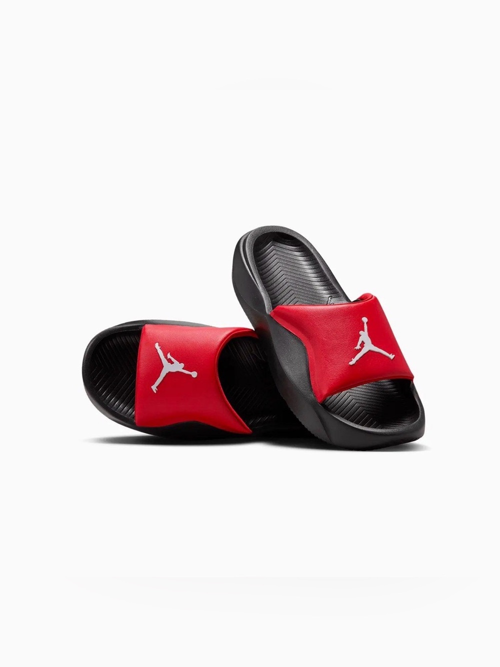 Jordan Men’s Red and Black Slide Sandals - Picture 2 of 6